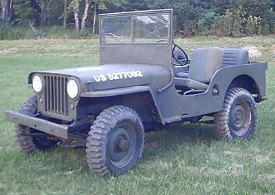 What is the Willys CJ2A Jeep?